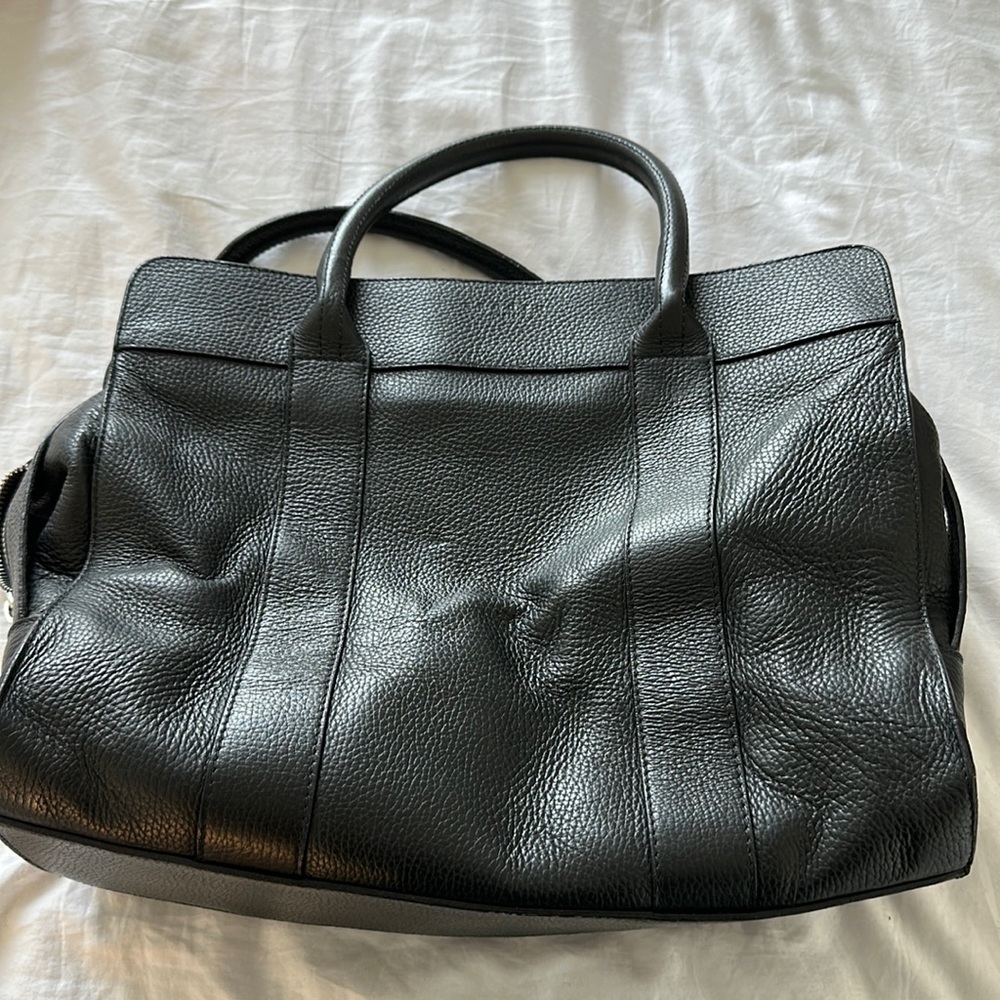 Sandro black leather bag